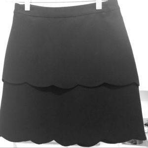 Club Monaco Scalloped Skirt
